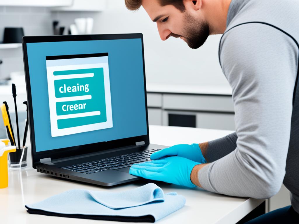 menjaga kebersihan laptop